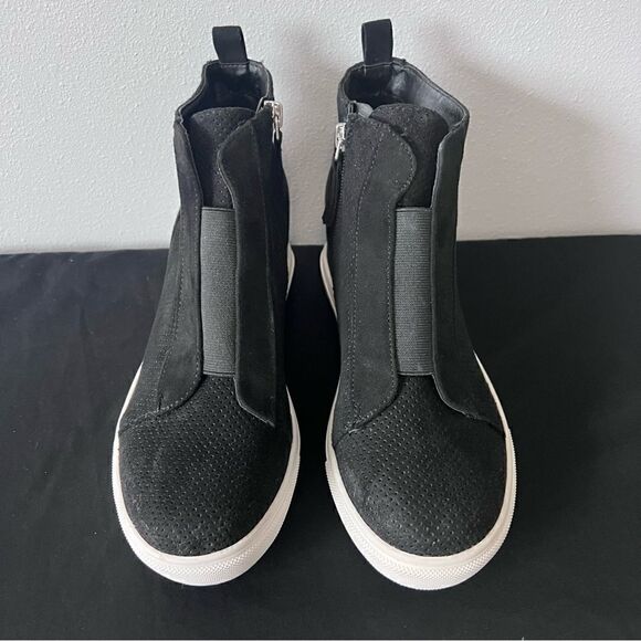 Madden Girl Wedge Sneakers Size 8 - Picture 3 of 9